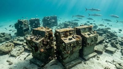 Voting Machines Form Reef Lane: Alabama sinks 124 devices for mackerel; long-term gains still unproven