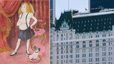 Lost Eloise portrait found in dumpster sells for $100,000 after decades in closet