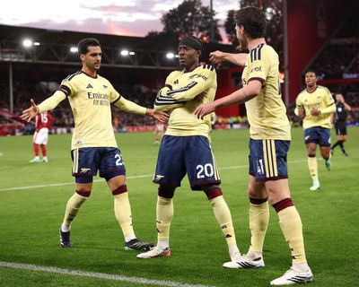 Madueke breaks Nottingham Forest’s resistance as dogged Arsenal edge to victory