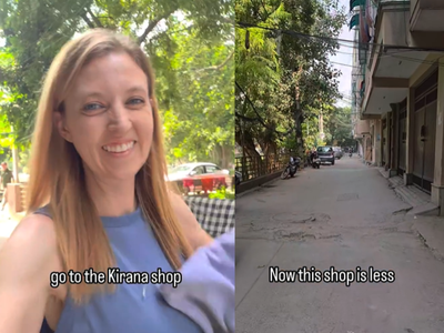 What made this US woman in Delhi fall in love with India? Internet has suggestions after her kirana store video goes viral