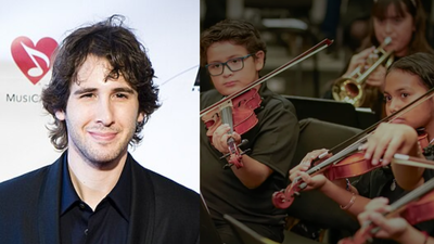 Josh Groban’s arts foundation grew from a $50,000 gift to reach 600,000 students