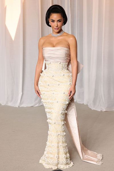Kim Kardashian Wears Vintage Balenciaga From 1951 at the 2026 Academy Museum Gala