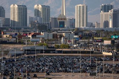 Private jet crashes into fence at Las Vegas airport, triggering chaos for hundreds of flights