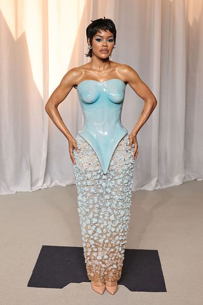 Teyana Taylor Stuns in Sculptural Schiaparelli Couture at the 2026 Academy Museum Gala