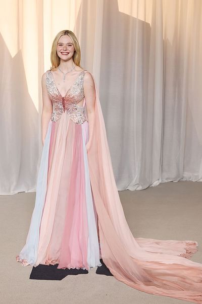 Elle Fanning Embraces Fairy-Tale Glamour in Custom Valentino at the 2026 Academy Museum Gala