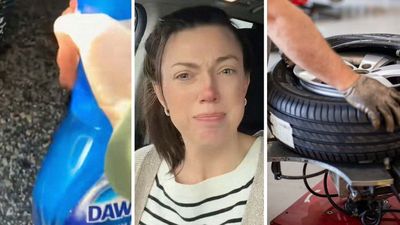 Woman Shares How To Find The Hole In Your Tire—All It Takes Is Some Dawn Powerwash