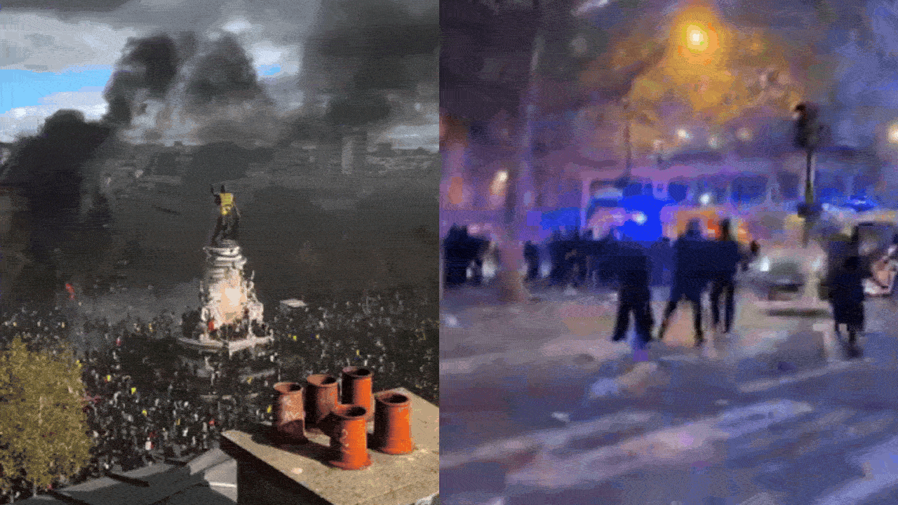Mass protests plunge France into chaos: City halls torched, shops looted - in videos