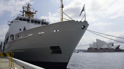 Navy member stood down over recording device