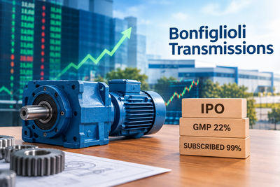 Bonfiglioli Transmissions IPO Day 3: GMP at 22%, issue subscribed 99%; Should you apply?