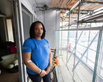 ‘We’re living in darkness’: six years of scaffolding, still no post-Grenfell cladding