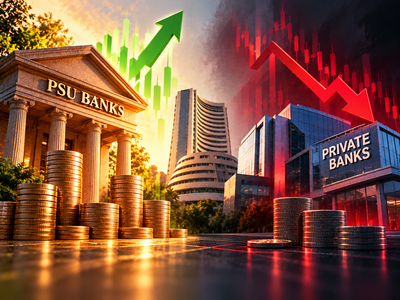 PSU bank stocks soar up to 8%, but HDFC, Axis and other private lenders fall up to 5% after Q2 results. Why the sharp divide?