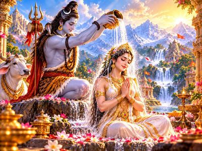 Why Did Lord Shiva Pour Gangajal on Maa Mahagauri?