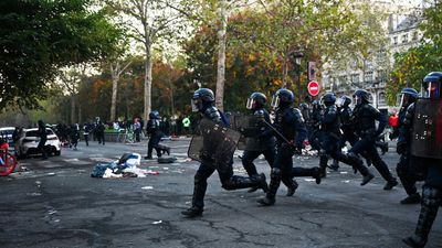 France’s interior minister admits police lost control during violent protests