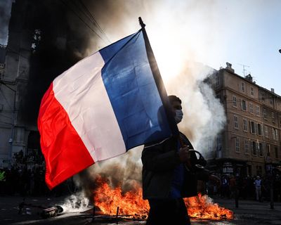 French authorities announce partial curfews as PM blames ‘ultra-left’ for exploiting protests – as it happened
