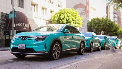 Hundreds Of VinFast EVs Are Hitting U.S. Streets For A New Ride-Hailing Service