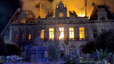 'Largely Lost': 143-Year-Old French Town Hall Gutted as Protests Spread Across France