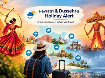 Dussehra, Ayudha Pooja holiday alert: Planning a trip? Check rain, weather forecast for Delhi, Jaipur, Kolkata, Mumbai, Bengaluru and other popular destinations before leaving
