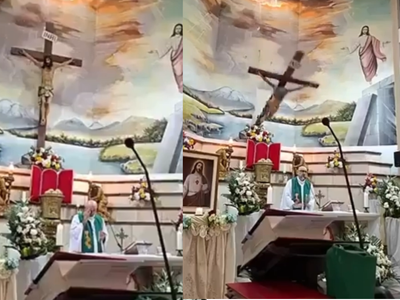 ‘We all will die one day’: Ecuador priest dies after crucifix falls on him during sermon