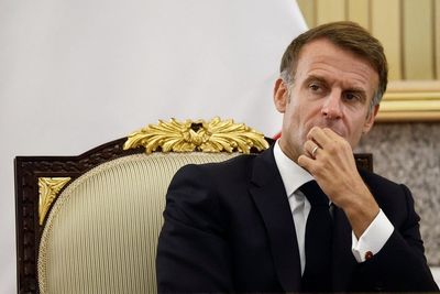 Macron accused of being ‘out of touch’ for flying to Kuwait as France gripped by violence and looting
