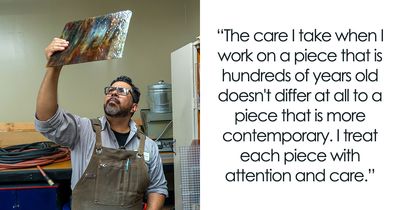 This Man Started Working With Stained Glass At 16, And Decades Later, He’s Still Preserving It