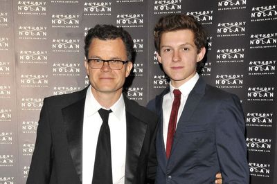 Tom Holland's dad 'shivers' in London pub beer garden after Spider-Man fans take over