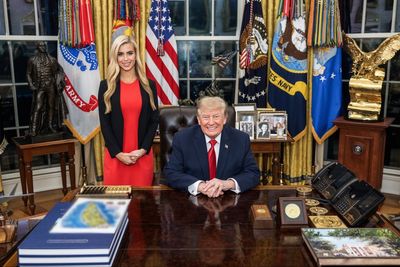 Katie Zacharia ripped for ‘photoshopped’ pic of her family in the Oval Office