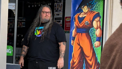 French Shop Manager Wins Praise for Confronting Masked Rioters as Photo Beside Dragon Ball's Goku Goes Viral