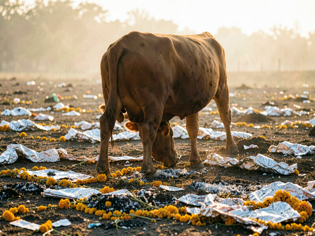 Why Loose Cattle Eat Festival Waste and What It Does…