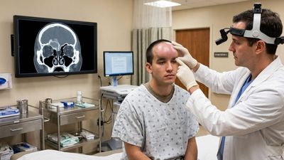 That Puffy Forehead After a Sinus Infection Reached Inside the Skull in 38% of Adult Cases on Record