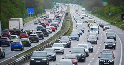 Commuters on one of Scotland's busiest motorways face 40-minute delays after crash