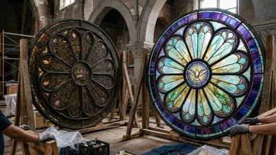 Tiffany Glass Sale Dispute: salvager’s $6,000 find fetches $200,000; bank claims lien