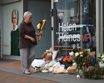 A chaotic few minutes and a beloved MP’s life in the balance: a Victorian community grapples with the unfathomable