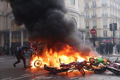 How burning e-bikes became the symbol of unrest in France