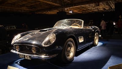 Ferrari Barn Find Sells Big: Delon’s 1961 California Spider fetches €16.288m; Baillon hoard stuns collectors