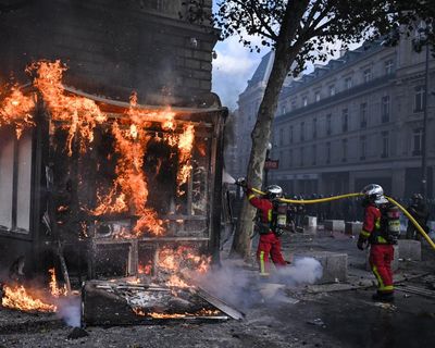 After the violence and chaos in France, there’s only one beneficiary: Marine Le Pen