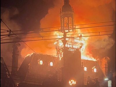 France arrests man linked to ultra-left over town hall fire during riots