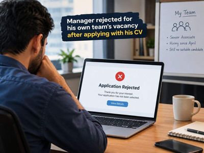 'Even manager himself couldn't get hired': Team head applied for a job vacancy HR was taking too long to fill, got rejected with his own CV for silly reasons