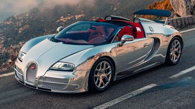 Bugatti Restores One-Off Veyron With A Mirror-Like Aluminum Body