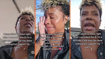 Tearful Black MAGA influencer allegedly kicked out of Ken Paxton event: ‘You know how hard I worked for this party?!’