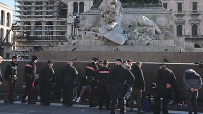 Italy to respond to Milan clashes and looting ‘with great firmness’, foreign minister says