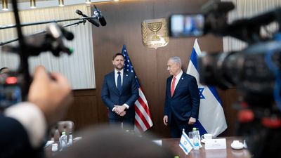 Trump Endorsed Netanyahu Ahead of the Israeli Elections. JD Vance is Not Following Suit.