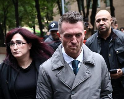 Tommy Robinson threatened to publish details about journalist’s family, court told