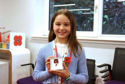 Scottish Poppy Appeal launched with help of 11-year-old ‘superstar’ volunteer