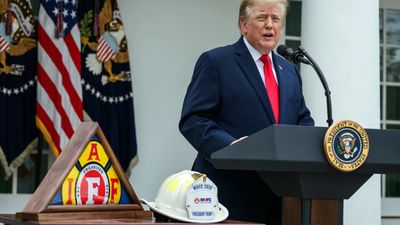 Donald Trump defends Kansas Senator for suing 700 patients. Then he uses an antisemitic slur to claim the senator was framed: ‘Shylock type guy’