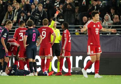 Can Michael Olise play for Bayern against Arsenal after Champions League red card?