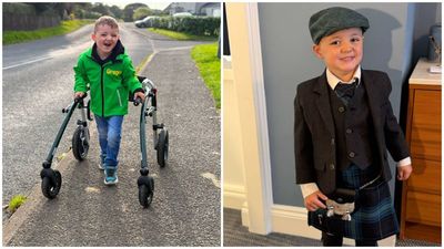 Meet Gregor Corse, 5-year-old with neurological condition raises $100K for charity by walking 30 laps