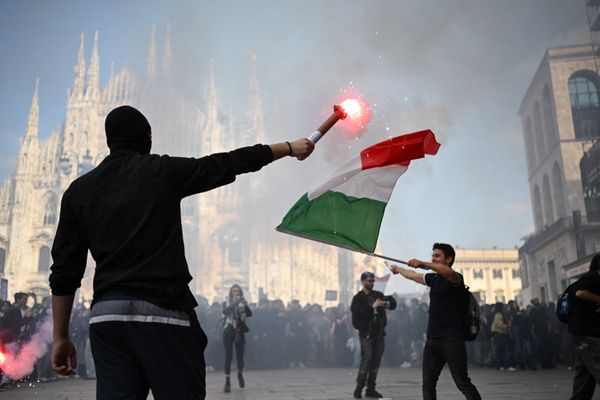 Rioters face €20,000 fines and prison time under Italy's new anti-riot laws after Milan violence