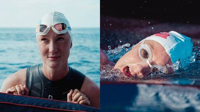 Catherine Breed completes 900-mile California coast swim after 111 days