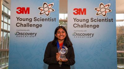 Raji Doshi, 13, wins $25,000 for ocean acidification solution, named America’s Top Young Scientist