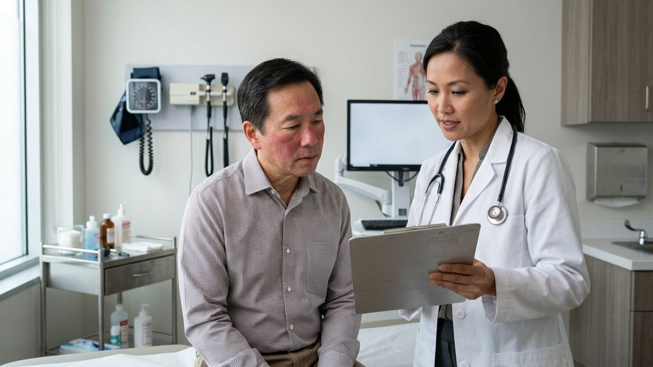 Carcinoid Syndrome's Flush Can Turn Skin Red, Bluish…